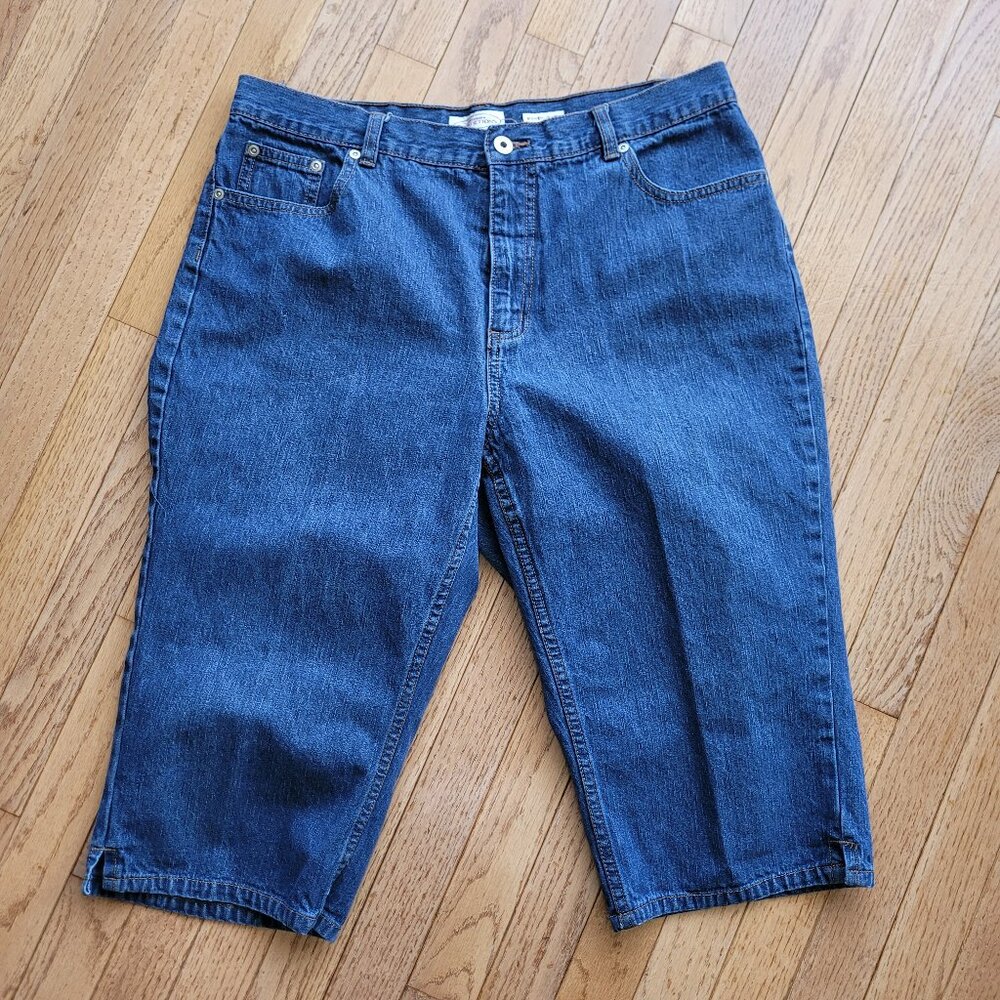 Northern Reflections Weekend Classic Capri Pedal Pusher Pants 14 Y2K
